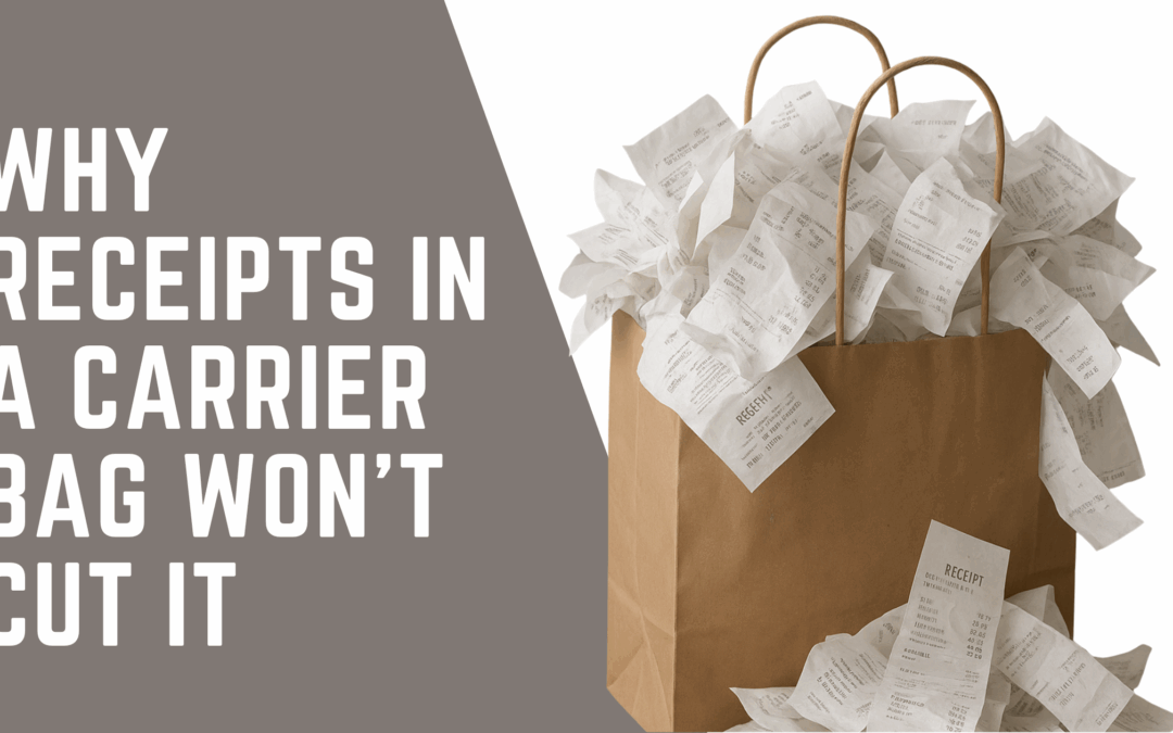 Why Receipts in a Carrier Bag Just Won’t Cut It
